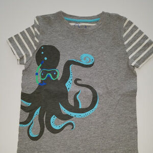 Mini Boden Octopus shirt  size 11-12
